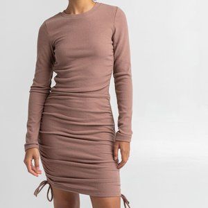 NWT LOVE TREE Womens Cinch Side Bodycon Dress